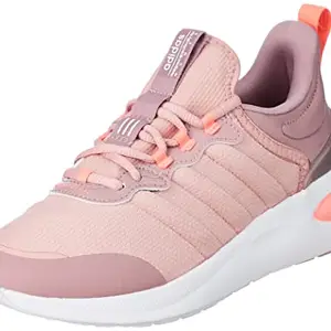 adidas womens Flat Shoes, Pink, 4 UK