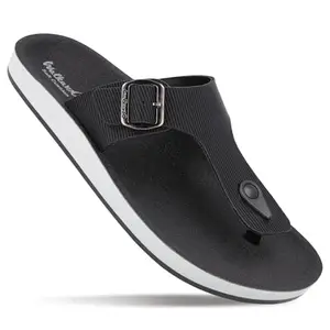 WALKAROO Men's Fashion Sandal with Cushion Insole and Lightweight - WE1332 Linx Black