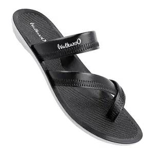 WALKAROO Mens Sandals Dailywear and Regular use For Indoor & Outdoor - Black