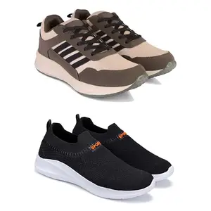 DRACKFOOT Stylish Shoes for Men.Quality Shoes for Men's GRT-(Combo-2)-1099-1050-10 Multicolor