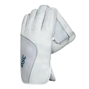 DSC Intense Pro Leather Cricket Wicket Keeping Gloves for Mens, Size - Mens, Assorted Colors