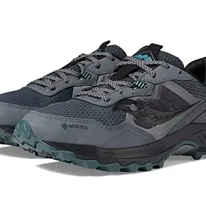 Saucony Mens Excursion Tr16 GTX Shadow/Forest Running Shoe - 10 UK (S20749-21)