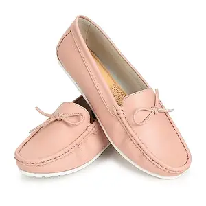 YOHO Bliss Comfortable Slip On Semi Casual Loafer for Women | Stylish Fashion Moccasins Range | Cushioned Footbed Finish | Flexible | Style & All-Purpose | Formal Office Wear Shoe
