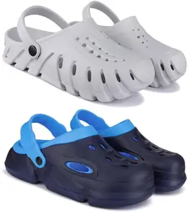 BERSACHE Extra Soft Classic Casual Flip Flops for Men with Regular wear | Ultra Soft & Flexibility Technology | Z-Combo(MM)-6059-6033 Multicolor