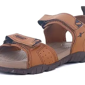 Sparx mens SS 614 | Latest, Daily Use, Stylish Floaters | Brown Sport Sandal - 6 UK (SS 614)