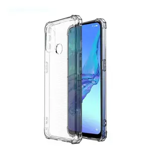 ASLIVE Back Cover for Oppo A53 / Oppo A33 (2020) Mobile for OG Transparent Silicon Back Cover Pack of 1