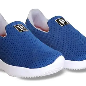 Sports Running, Walking & Gym Shoes with Lightweight Eva Sole Suitable for Both Men and Boys (124 Blue, UK Footwear Size System, Adult, Men, Numeric, Medium, 7)