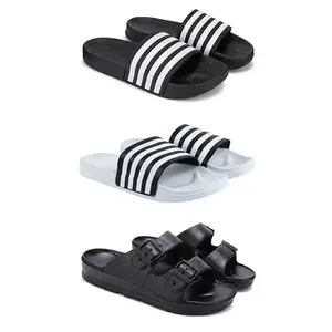 Men's Sandals | Lightweight Wear| Stylish & Easy to Wear For Men's GP-San-(3-COMBO)-3024-3026-3115-7