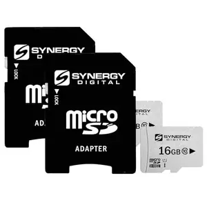 Synergy Digital Samsung Galaxy Note 4 Cell Phone Memory Card 2 x 16GB microSDHC Memory Card with SD Adapter (2 Pack)
