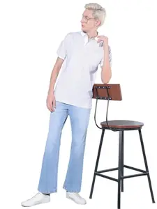 Crimsoune Club Men's White Printed Polo T-Shirt (XXL)