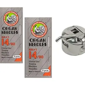Zenith Organ Steel Needles NO HA 14, 2 Packs, 10-Pieces