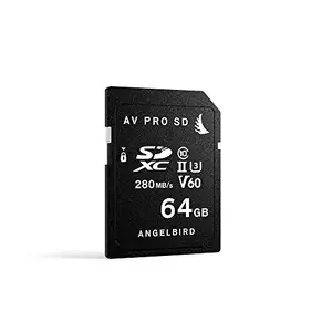 Angelbird AV Pro SD MK2 64GB V60 UHS-II Memory Card price in India.