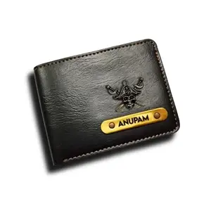 NAVYA ROYAL ART Men's Leather Wallet for Birthday Gift/Wedding/Valentine's Day - Black1