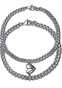 BEAUTIVIA Magnetic Bracelets For Women Men Latest for Couple Gifts For Lovers Bracelet For Girls Lover Gifts For Couples Friendship Bracelet Best Friendship band bracelets