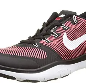 Nike Men's Free Train Versatility Black/White-Action Red Running Shoes-5.5 UK/India (38.5 EU) (833258-002)
