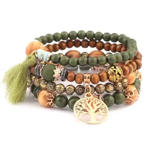 Shining Diva Fashion Latest Stylish Boho Bohemian Bangle Bracelet for Women and Girls (rrsd16145b)