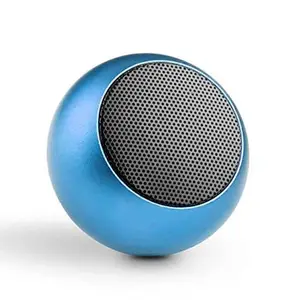 Colorful Wireless Bluetooth Speakers Mini Electroplating Round Steel Speaker