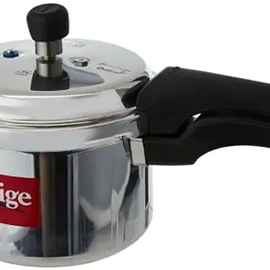 Prestige Deluxe Plus Induction Base Aluminium Outer Lid Pressure Cooker, 3 Litres, Silver price in India.