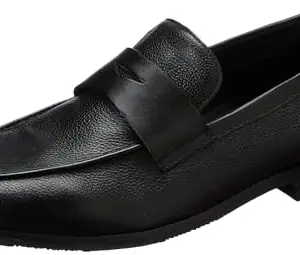 Woodland Men's Black Softy Milled Formal Shoes-7 UK (41EURO) (GW 4656022)