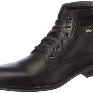 Lee Cooper Men's LC4932E Leather Casual Shoes for Men_Black_45