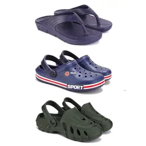 Men's Sandals | Lightweight Wear| Stylish & Easy to Wear For Men's PCV-SAN-(3-COMBO)-3153-3015-3137-7