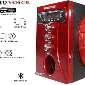 World Voice Series BT Red Nano LED Light Speaker