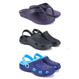 DRACKFOOT Men's Sandals | Lightweight Wear| Stylish & Easy to Wear For Men'S GR-SAN-(3-COMBO)-3153-3146-3019-8