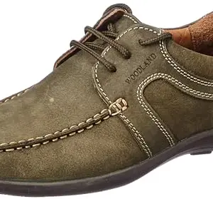 Woodland Mens GC 0592108NW Olive Green Casual Shoe - 6 UK (40 EU)(GC 0592108NW)