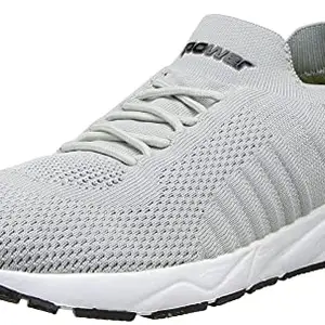 Power Men's Astro Grey Running Shoe-6 Kids UK (8392011)