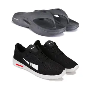 BERSACHE Lightweight Stylish Sandals for MenZ-Combo(PR)-6066-1200 Multicolor