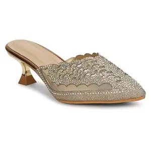 commander shoes Latest Trendy Silp On Heel Sandal