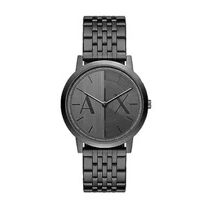 Armani Exchange Analog Black Dial Men's Watch-AX2872 Stainless Steel, black Strap
