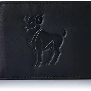 Justrack Dark Black Color Genuine Leather Purse Only for Men (LWM00185-JT_4)
