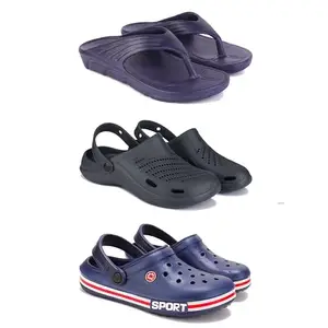DRACKFOOT Men's Sandals | Lightweight Wear| Stylish & Easy to Wear For Men'S GRT-SAN-(3-COMBO)-3153-3146-3015-8
