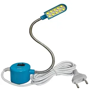 LED SMART Light (WITHOUT REGULATOR) and Equipment Light Adjustable and Magnetic Night Lamp (4.5 cm, Blue) USED FOR ALL INDUSTRAIL SEWING MACHINE FOR SMART LIGHT USED FOR ALL SEWING MACHINE