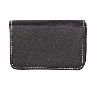 STYLE SHOES Black Smart and Stylish Leather Card Holder (9152PL-IA)
