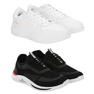 Birde Casual Shoes for Men Pack of 2_BRD-1043-BRD-685_7 Black