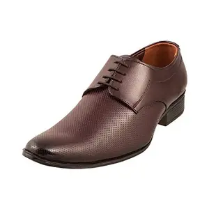 MOCHI Mens Leather Maron Lace-up Shoes (Size (6 UK (40 EU))