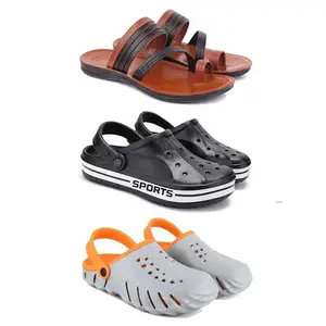DRACKFOOT Men's Sandals | Lightweight Wear| Stylish & Easy to Wear For Men's GRT-SAN-(3-COMBO)-3151-3068-3150-8