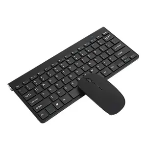 Nunafey Computer Keyboard, FN Combination Function Plug and Play Durable Ergonomic Keyboard Mouse Set, for Home