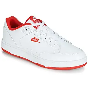 NIKE Grandstand II-White/University RED-AA2190-104-6UK