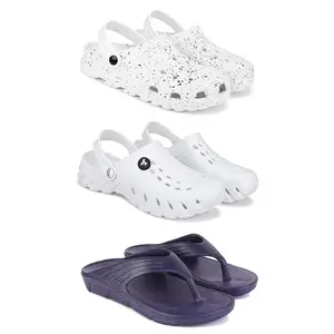 DRACKFOOT Men's Sandals | Lightweight Wear| Stylish & Easy to Wear For Men'S GRT-SAN-(3-COMBO)-3057-3145-3153-9