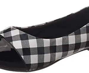 Carlton London Women's Cll-7189-a Ballet Flat, Black, 3 UK