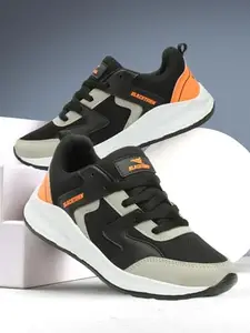 Blacktown Running/Walking/Sports Shoes (912 Black Orange-8
