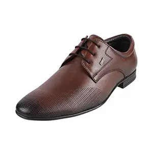 Mochi Mens Leather Tan Lace-up Shoes (Size (9 UK (43 EU))