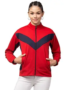 fabitto Women Winter Sports Zipper Stylish Jacket