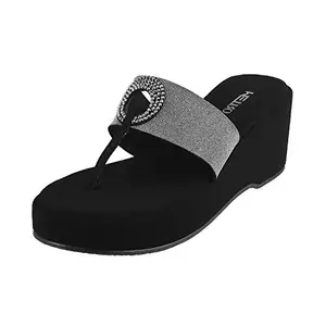 Metro Metro Women's Black Fashion Sandals-3 UK (36 EU) (34-9476)