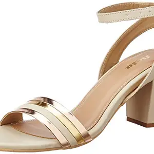 Bata womens DEBI Yellow Sandal - 6 UK (7618044)