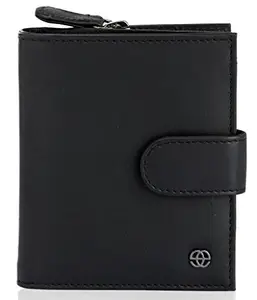 eske Penley - Small Wallet - Genuine Leather - Holds Cards, Coins and Bills - Compact Design - Pockets for Everyday Use - Water Resistant - for Women