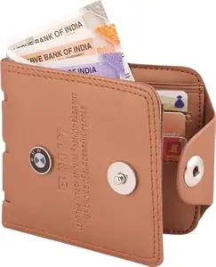 Men & Women Wallet (5 Card Slots) SPY S BMW Cream_CW